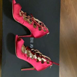 Hot pink designer sandals (brand new)